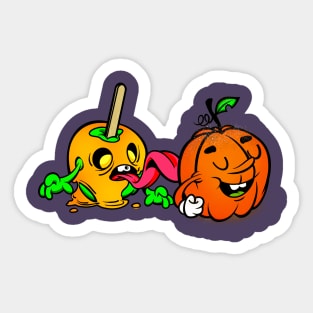 Return of the Living Dead Caramel Apple Pumpkin Spice Sticker